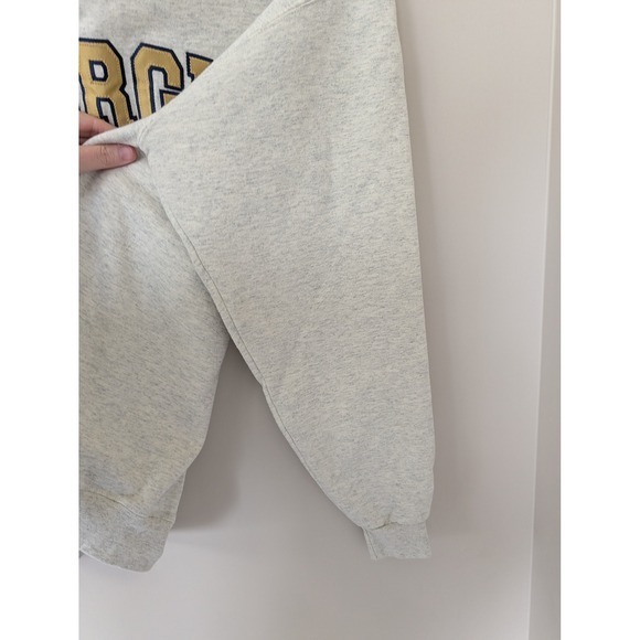 Champion Georgia Tech Sweatshirt Mens Large Crewneck Yellow Jackets - Picture 10 of 12